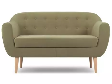 Диван прямой Роттердам Velvet Olive