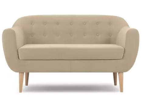 Диван прямой Роттердам Velvet Sand