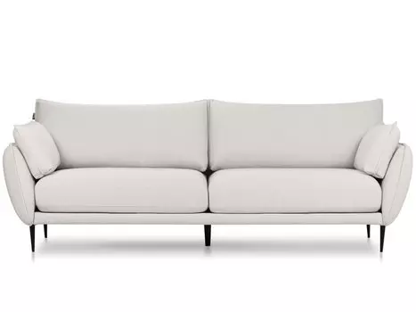Диван прямой Шилдс Bucle White
