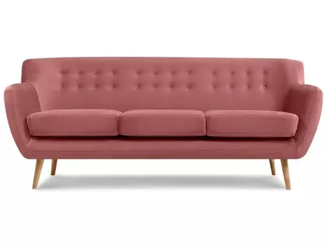 Диван прямой Сите-3 Velvet Coral