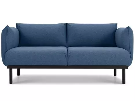 Диван прямой Сорен Textile Navy Blue