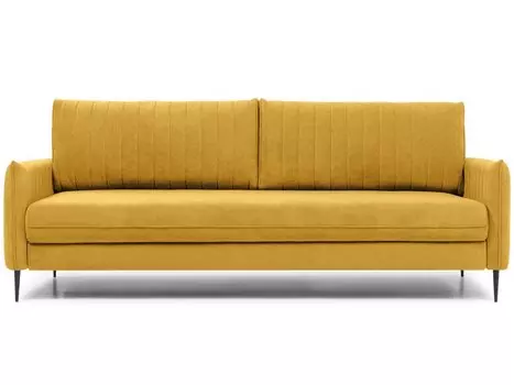 Диван прямой Сваут Velvet Mustard