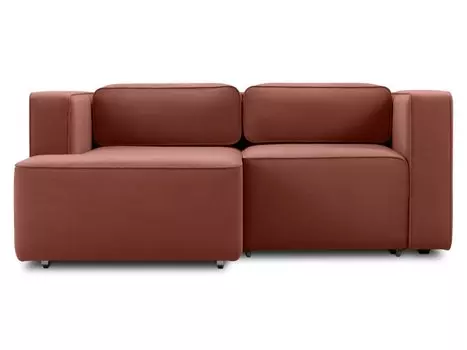 Диван угловой Аронт Мини Velvet Terra