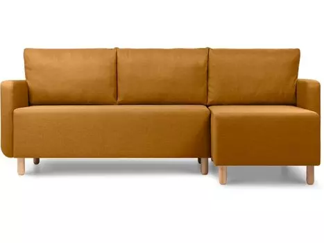 Диван угловой Беллер Textile Yellow