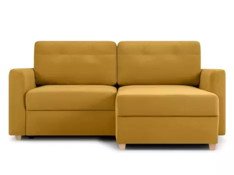 Диван угловой Бруквиль Velvet Yellow