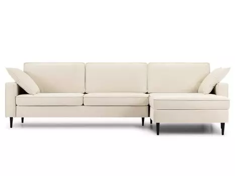 Диван угловой Дисент-2 Soft Milk