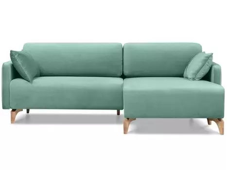 Диван угловой Льери Barhat Mint