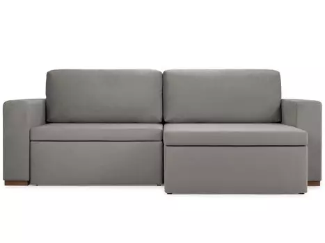 Диван угловой Майнап Velvet Grafit
