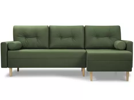 Диван угловой Нумо Velvet Green