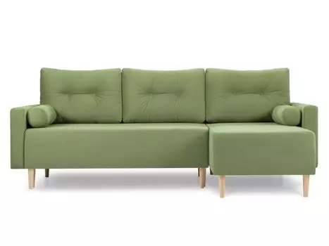 Диван угловой Нумо Velvet Olive