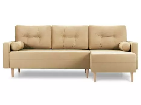 Диван угловой Нумо Velvet Sand