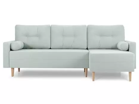 Диван угловой Нумо Velvet Silver