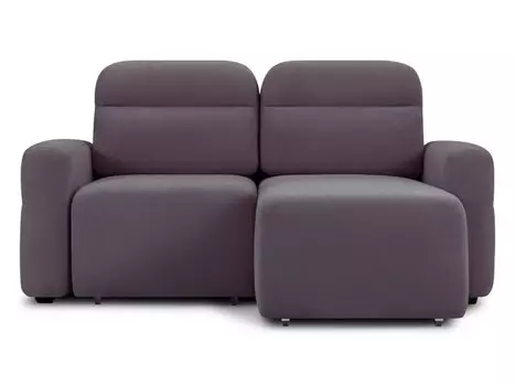 Диван угловой Вильен мини Velvet Plum