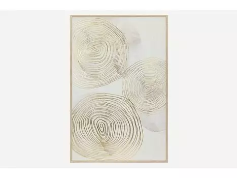 Картина Абстракция Gold Circle