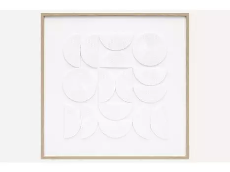 Картина Рельеф-1 White Geometry