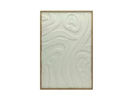 Картина Рельеф Milky White