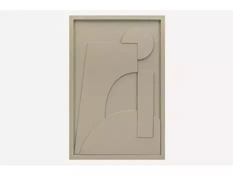 Картина Рельеф Taupe