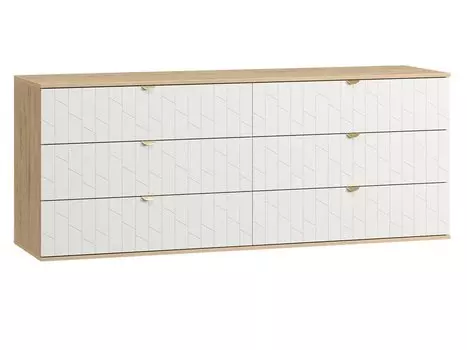 Комод Монблан-4 Angle Milk