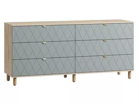 Комод Теджонс-4 Diamond Mentol