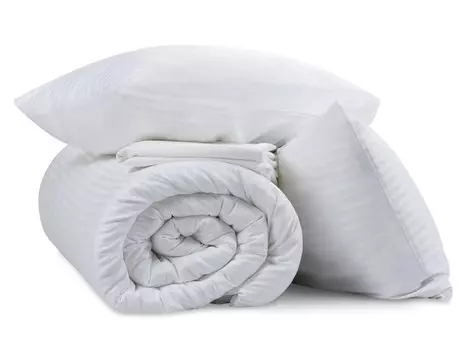 Комплект постельного белья Саффи евро White