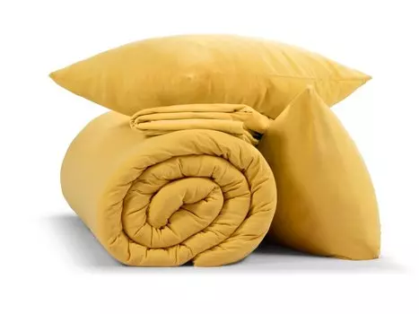 Комплект постельного белья Табиано евро Yellow