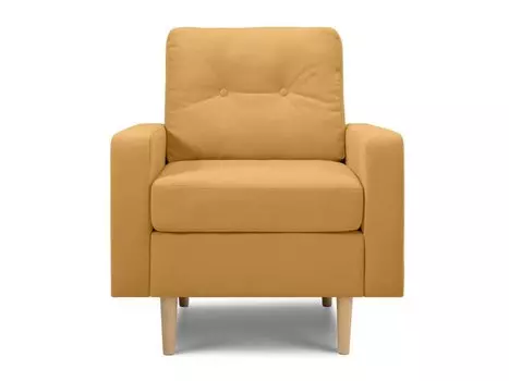 Кресло Динс Velvet Yellow