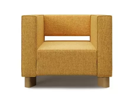 Кресло Гермис Textile Yellow