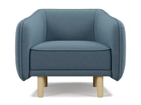 Кресло Коренс Textile Blue