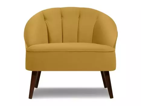 Кресло Мона Velvet Yellow