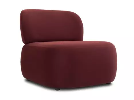 Кресло Нелви Velvet Marsala