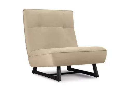 Кресло Рибс Velvet Beige