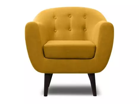 Кресло Роттердам Velvet Yellow