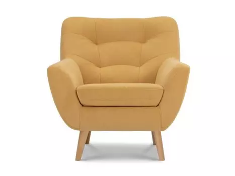 Кресло Витио Velvet Yellow