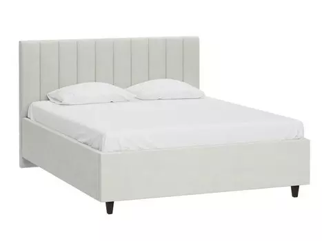 Кровать Адель 180 Velvet Silver