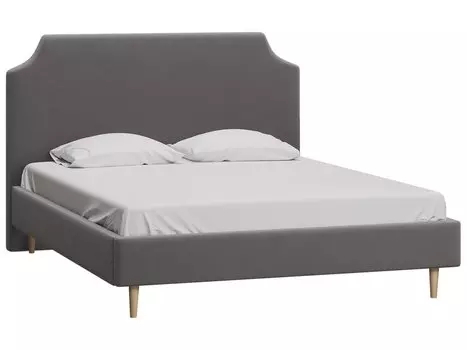 Кровать Адона-Legs 180 Velvet Grey