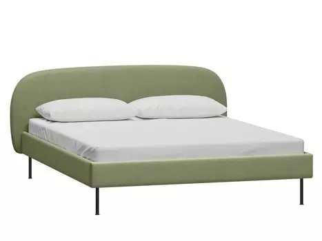 Кровать Берта 160 Velvet Olive