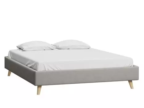 Кровать Бран-1 160 Velvet Silver