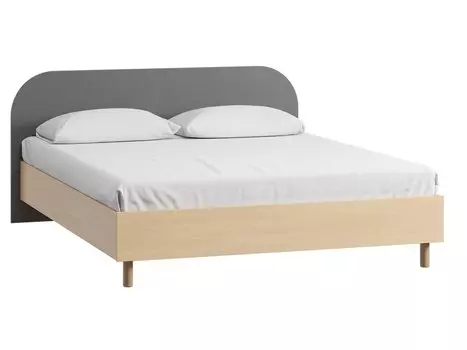 Кровать Дона 160 Plywood Grey