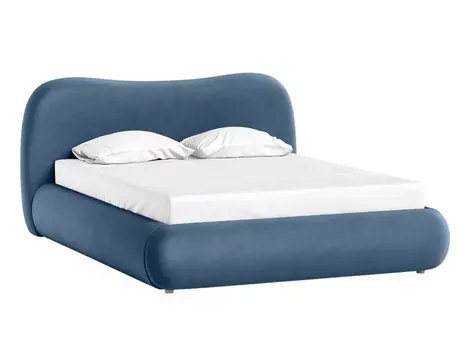 Кровать Эмбер 180 Barhat Navy Blue