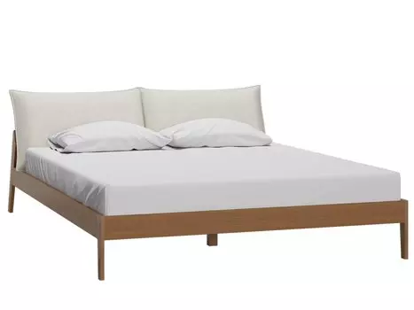 Кровать Эвелен-Walnut 160 Soft Milk