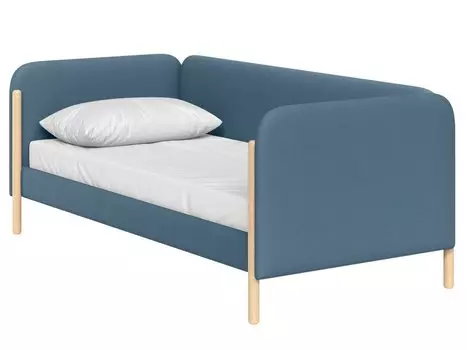 Кровать Кейси-2 90 Textile Blue