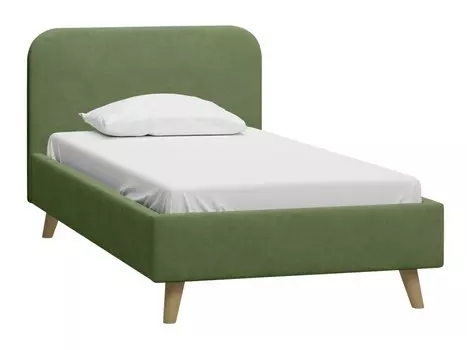 Кровать Лайтси 120 Velvet Olive
