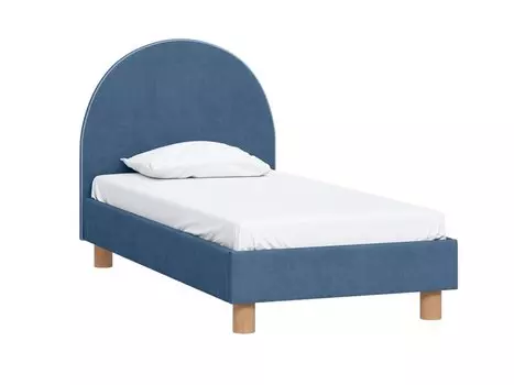 Кровать Лора 90 Velvet Navy Blue