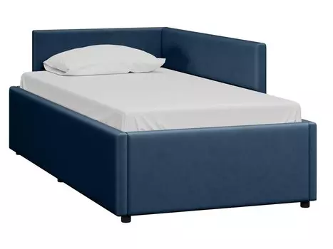 Кровать Мидли 90 Velvet Navy Blue