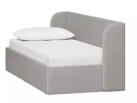 Кровать Милтон 90 Velvet Silver