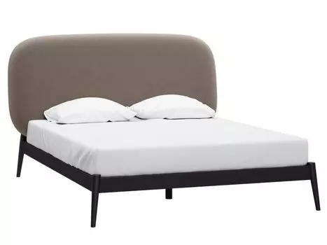 Кровать Саоми 140 Velvet Cocao