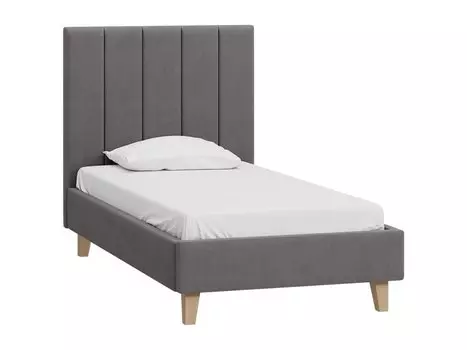 Кровать Скаун 90 Velvet Grey