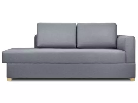 Кушетка Дилси Textile Silver