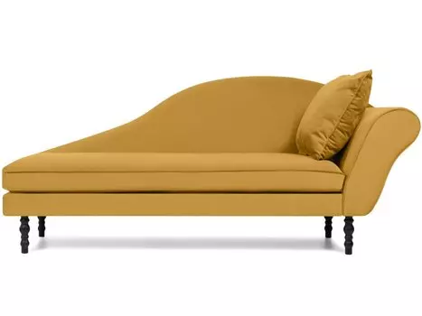 Кушетка Манс Velvet Yellow
