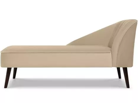 Кушетка Мона Velvet Beige